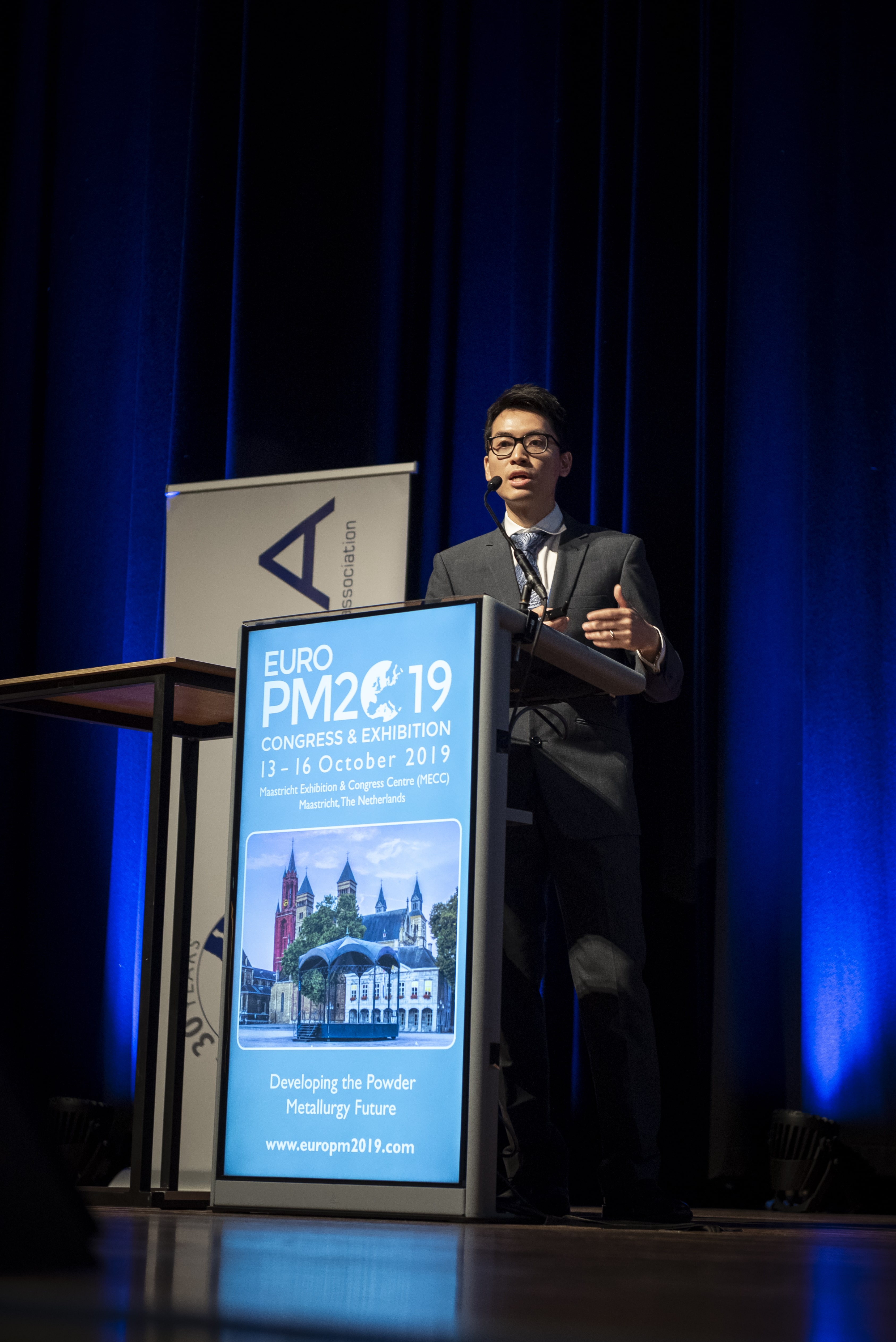 Image: EPMA European Powder Metallurgy Association Congress & Exhibition at the MECC in Maastricht, The Netherlands on Monday 14th October 2019. Copyright of Andrew McLeish.